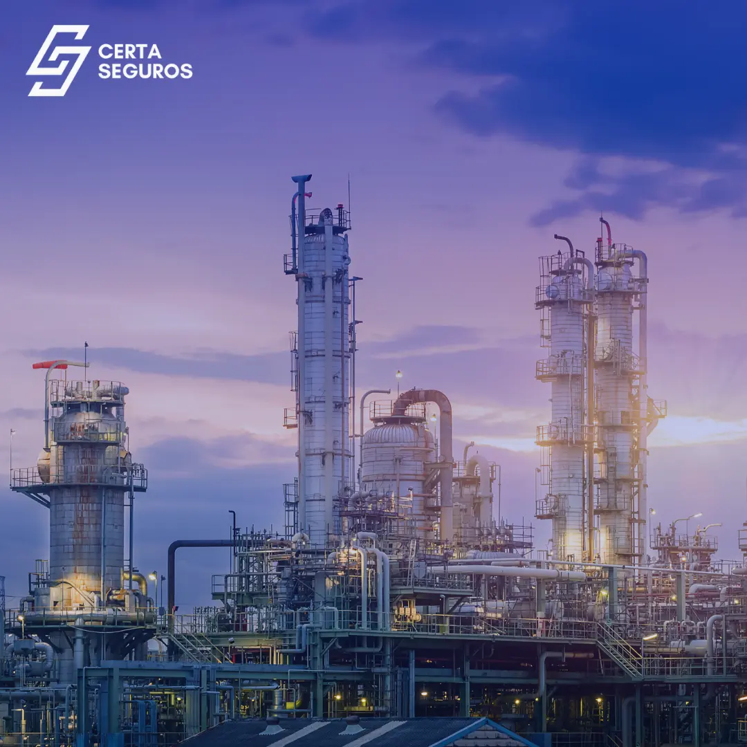 Planta industrial química